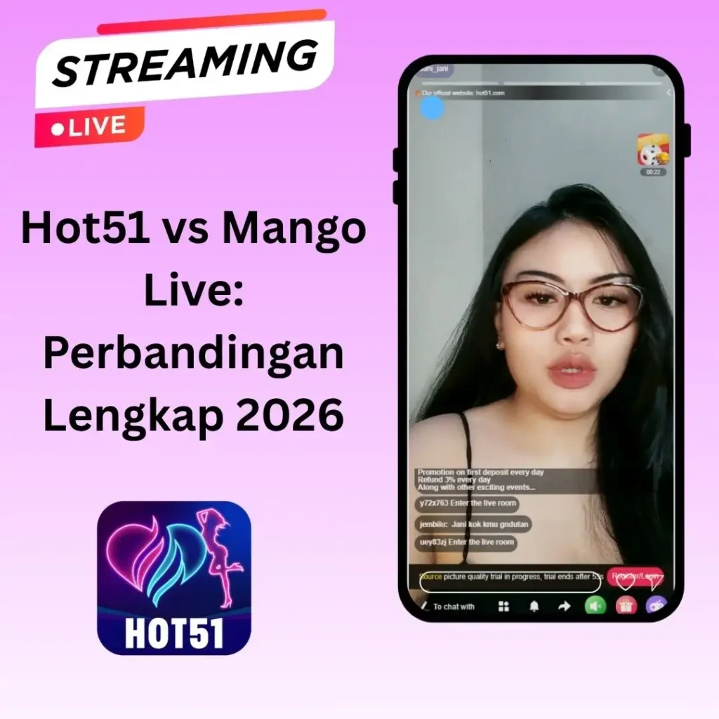 Hot51 vs Mango Live: Perbandingan Lengkap 2026