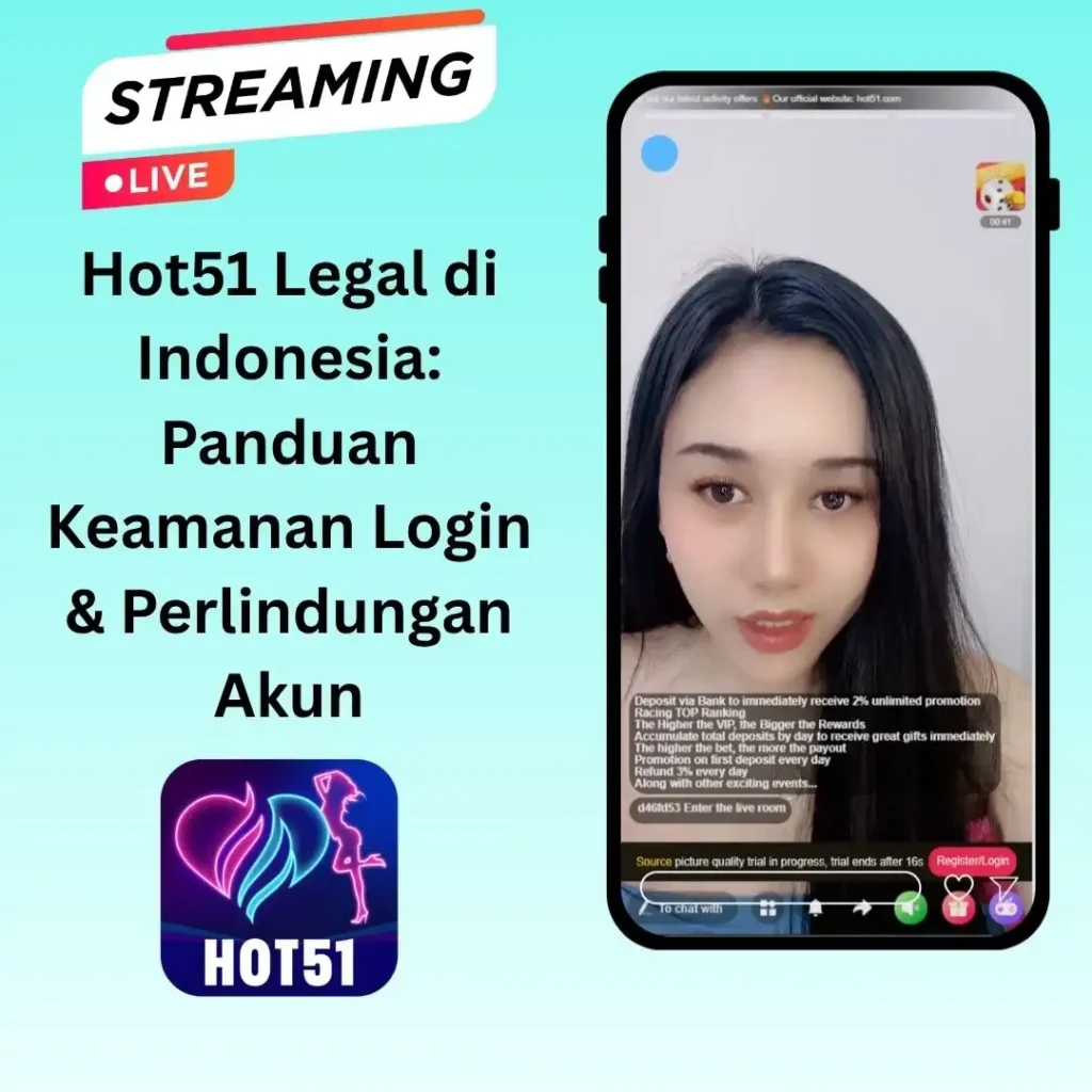 Hot51 Legal di Indonesia: Panduan Keamanan Login & Perlindungan Akun