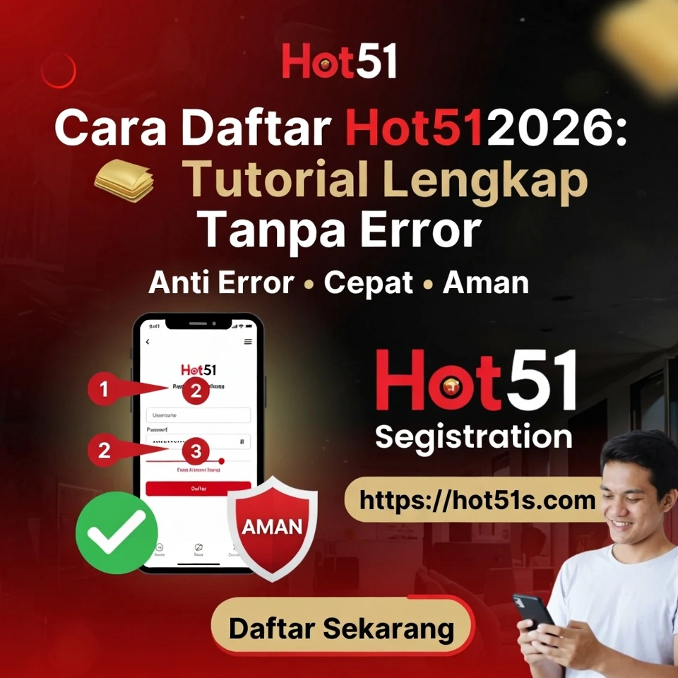 Cara Daftar Hot51 | Panduan Resmi Mudah 2026 1 Cara Daftar Hot51 Panduan Resmi Mudah 2026